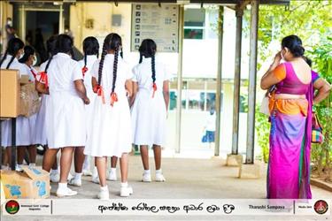 Donation to Apeksha Hospital