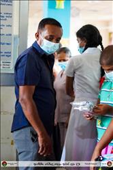 Donation to Apeksha Hospital