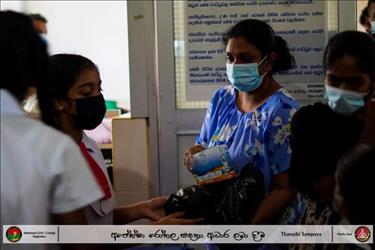 Donation to Apeksha Hospital