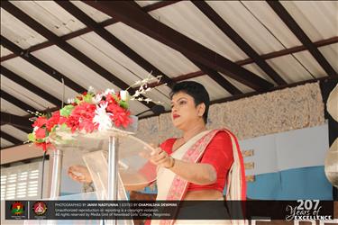 Celebration of 207th Anniversary